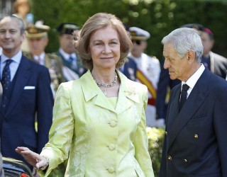 Visita de la Reina Sofía a la Residencia de  los Hermanos de la Cruz Blanca