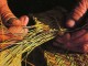 Exposición de trabajos realizados con esparto