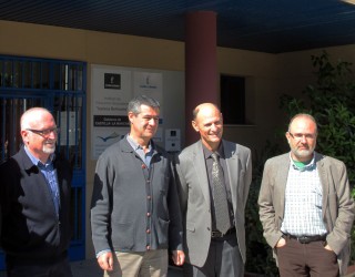 Juan Carlos Izpisúa Belmonte visita el instituto que lleva su nombre