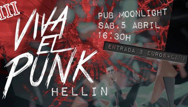 El punk se adueña de Hellín otra vez con la tercera edición de “Viva El Punk”