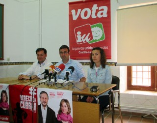 Daniel Martínez, coordinador de IU, calificó a María Dolores de Cospedal de antieuropea