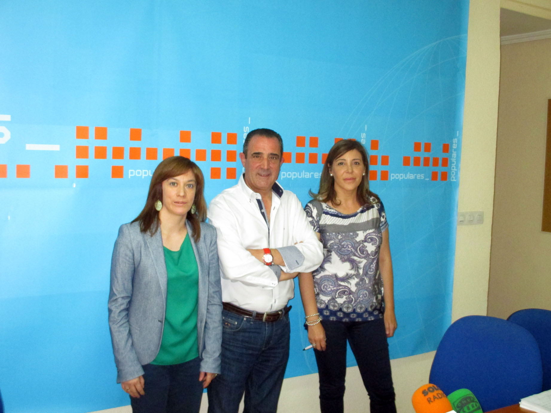 Irene Moreno y Piedad Tercero pasan revista a las últimas actividades