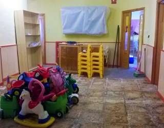 Polémica por el estado de la Escuela Infantil Martínez Parras