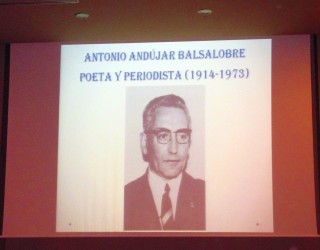 Homenaje a Antonio Andújar Balsalobre