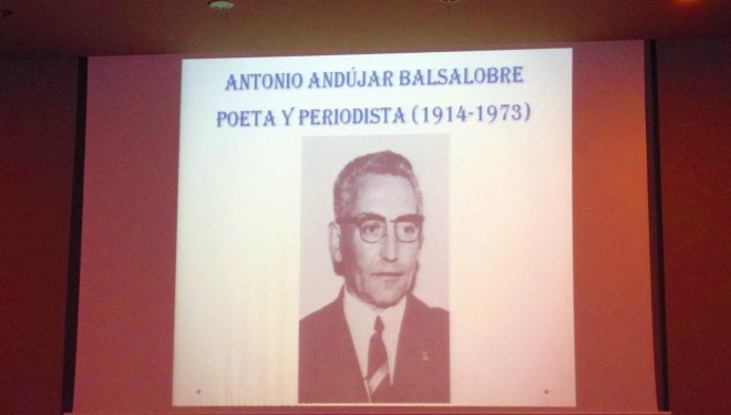 Homenaje a Antonio Andújar Balsalobre