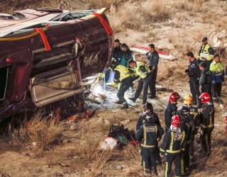 Confirman el exceso de velocidad como causa del accidente de autobús