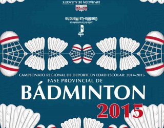 Campeonato Provincial de Badminton en edad escolar