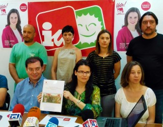Beatriz Jiménez, presenta el programa de Izquierda Unida-Ganemos