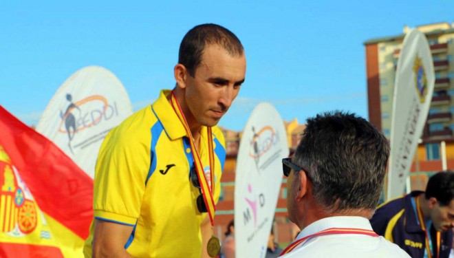 José Martínez Morote rumbo a Huelva para participar en el Campeonato Nacional de Atletismo por clubes