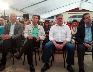 Cierre de campaña del PSOE con la presencia de Emiliano García-Page