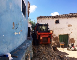 Comienzan las obras de remodelación integral de la calle Peña Caída