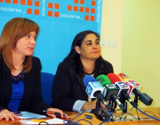 Margaret Fernández e Irene Moreno hablaron de subvenciones y empleo