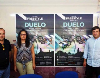 Espectáculo de Freestyle-motos acrobáticas para el primer domingo de Feria
