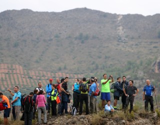 Fabuloso paseo en la XVII Ruta Provincial de senderismo organizada por la Diputación, en Elche de la Sierra