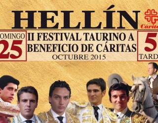 Presentado el Festival taurino a beneficio de Cáritas