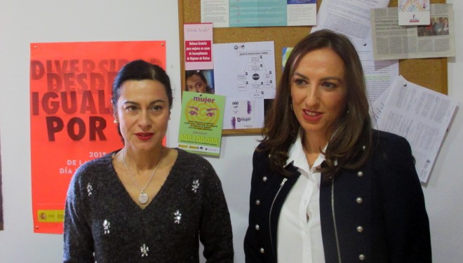 Primera visita institucional a Hellín de la nueva directora del Instituto de la Mujer