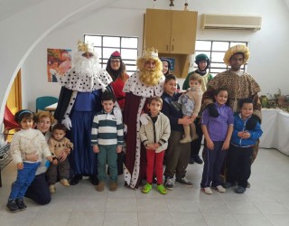 Visita de los Reyes Magos de Oriente a Hellín