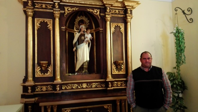 Restaurado el retablo de la Capilla del Cementerio Municipal