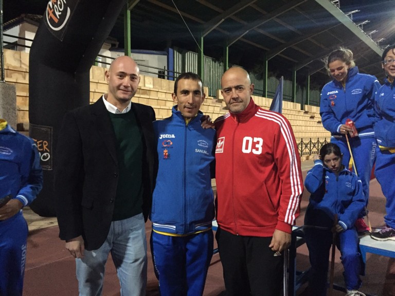 José Martínez Morote, campeón del mundo de atletismo en Italia