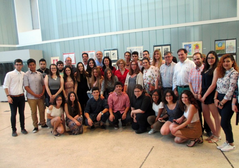 Exposición de trabajos de alumnos del Bachillerato de Artes del Instituto Justo Millán