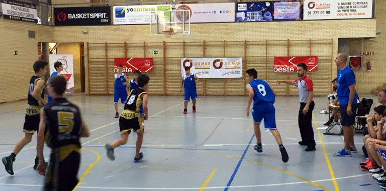 Las categorías inferiores del AD Baloncesto Hellín se lucen en Pozuelo de Alarcón