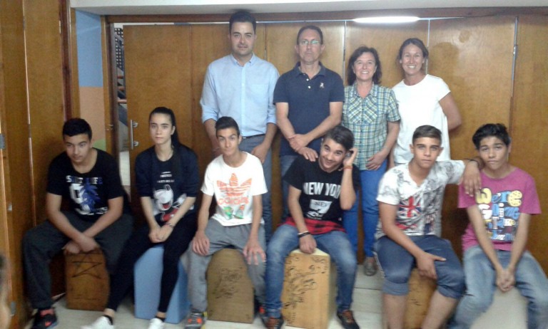 Clausurado el taller de fabricación y toque del cajón flamenco