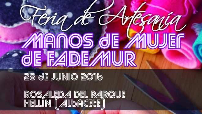 Feria Artesana Manos de Mujer, mañana martes en la Rosaleda del Parque