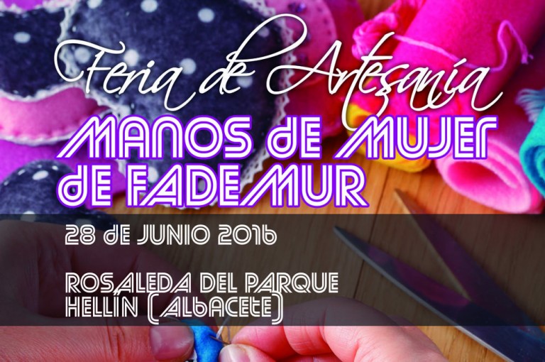 Feria Artesana Manos de Mujer, mañana martes en la Rosaleda del Parque