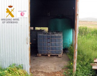 Un detenido por robar 500 litros de gasoil de uso agrícola