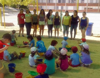 La Ludoteca de verano en plena actividad con 70 niños matriculados