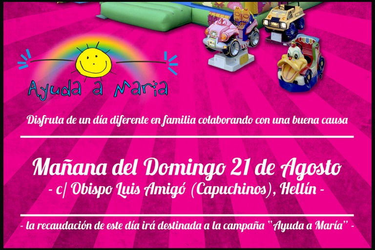 Nueva actividad dentro de la campaña “Ayuda a María” la niña que sufre Atrofia Muscular Espinal
