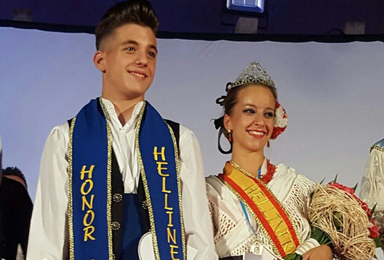 Lydia Blanco y Tino Marín Hellíneros de Honor