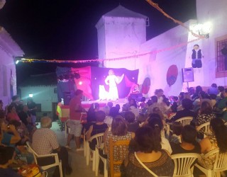 Buen ambiente en las fiestas del Barrio de San Rafael en honor a Tobías