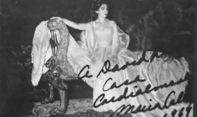 Maria Callas.