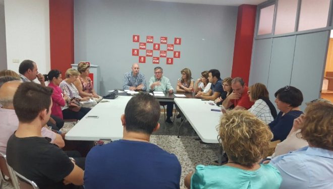 La Comisión Ejecutiva de la Agrupación  del PSOE local mantiene el no rotundo al Partido Popular