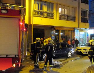 Incendio en la calle San Juan de Dios