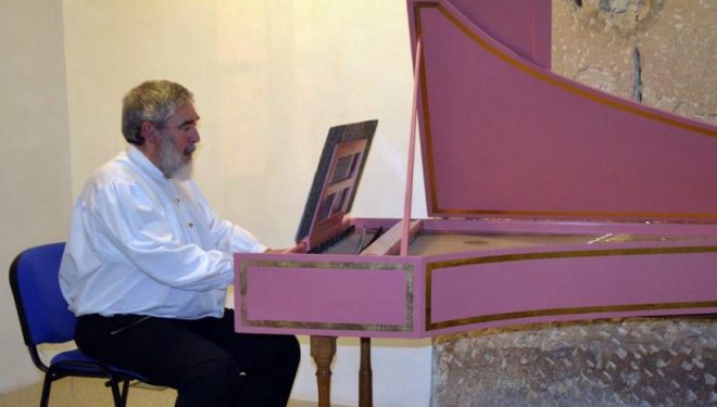 El músico Gregorio García ofrece un Concierto de clavicémbalo