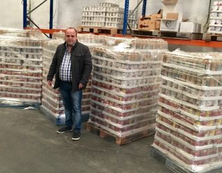 La empresa de Toros de Antonio Soler entregará 4000 kilos de comida a Cáritas de Hellín y Archena