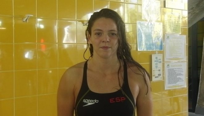 Excelente resultado de la nadadora hellinera Nerea Ibáñez en la Liga Territorial