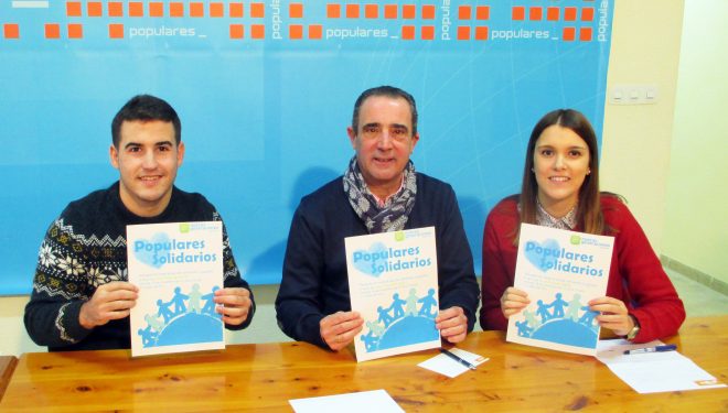Nuevas Generaciones de Hellín presentan su campaña “Populares Solidarios”