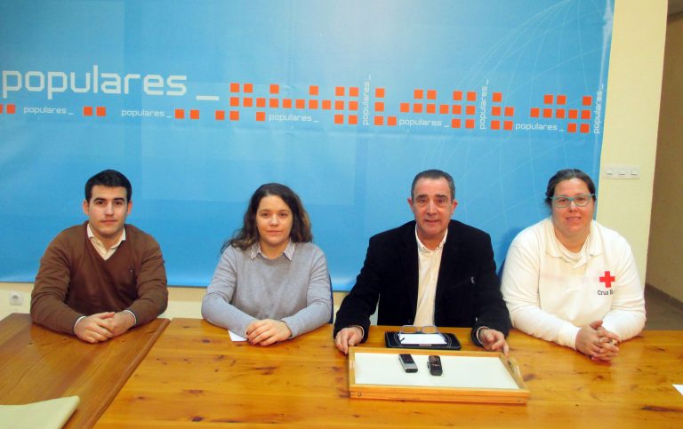 NN.GG del Partido Popular hace entrega a Cruz Roja de los donativos obtenidos en su campaña “Populares Solidarios”