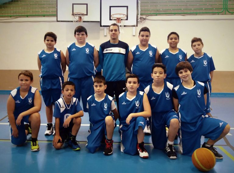 El alevín masculino del AD Baloncesto Hellín venció al CB Villarrobledo, segundo en la clasificación general