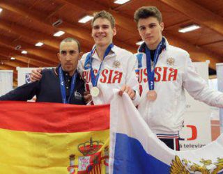 Dos medallas de plata para Morote en los Campeonatos de Europa de Atletismo en Pista Cubierta