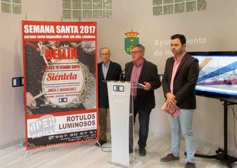 Presentada la campaña “Hellín esta es tu Semana Santa. Siéntela”