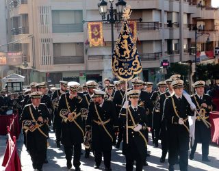 La banda de cornetas y tambores Juventud Musical de Hellín se negó a desfilar el domingo de Resurrección