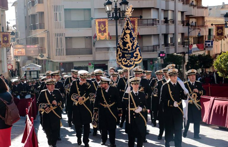 La banda de cornetas y tambores Juventud Musical de Hellín se negó a desfilar el domingo de Resurrección