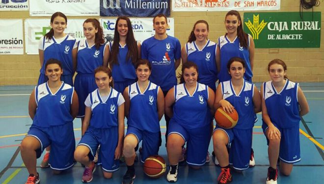 El equipo Cadete femenino del AD Baloncesto Hellín consigue el tercer puesto de la Copa Presidente