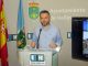 El concejal Amador Casado pregunta  por la moción sobre el mal estado de las pistas del Pabellón Polideportivo “Adolfo Suárez”