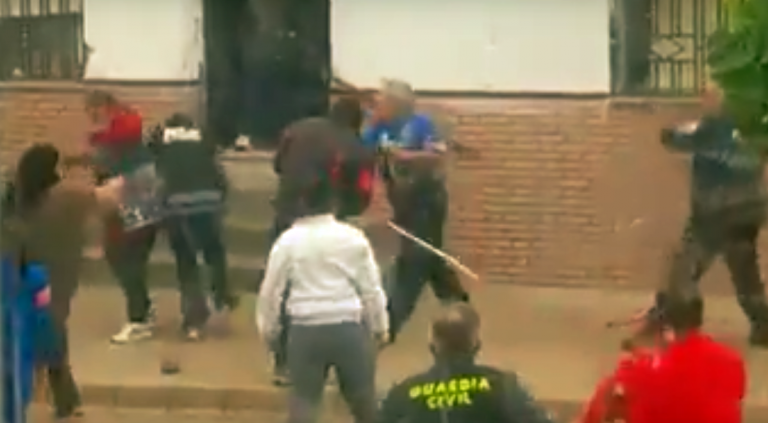 Terrible pelea entre dos familias búlgaras en Tobarra