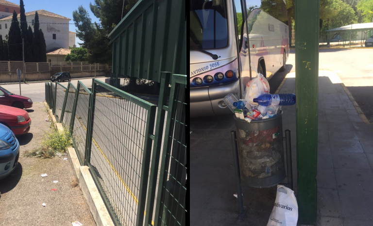 El PP califica de lamentable estado de las zonas comunes de la Estación de Autobuses